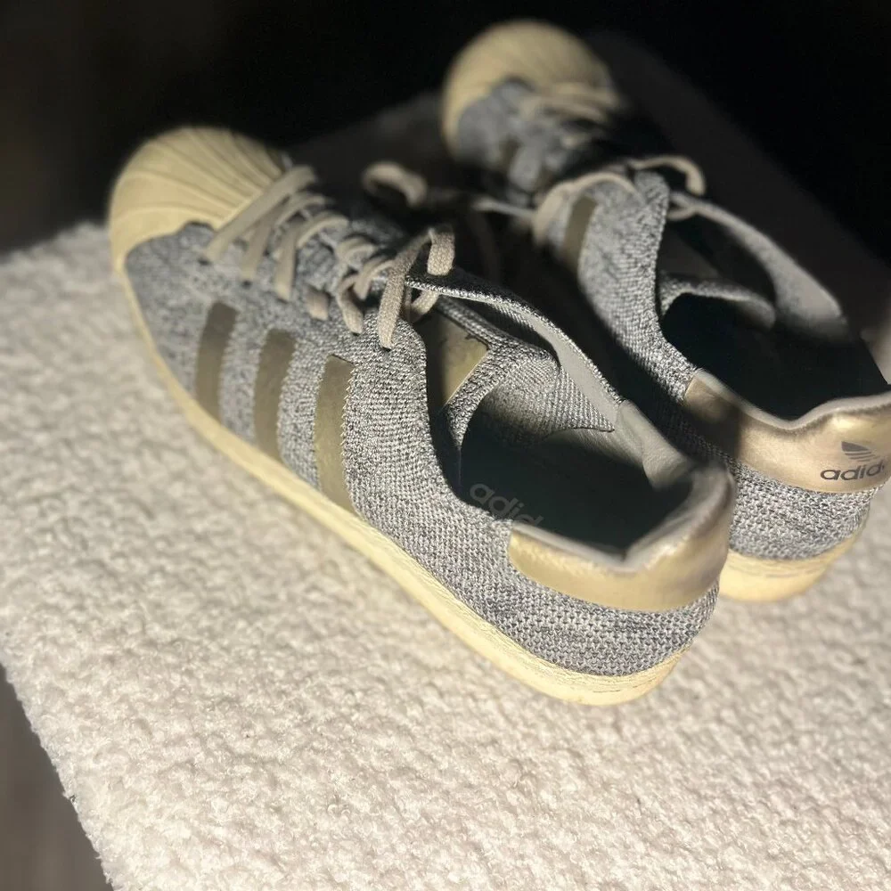 Adidas Superstar PK NM Boost Mens Athletic Shoes Sneakers Size 6 Gray BB8973 - Picture 2 of 9